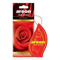 Ароматизатор AREON бумажный MON AREON Rose /уп-10/