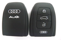Чехол силиконовый для автомобильных ключей "AUDI"945