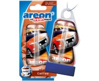 Ароматизатор AREON гелевый LIQUID Refreshment Coffee  /блок 24