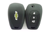 Чехол силиконовый для автомобильных ключей  "CHEVROLET" 1087