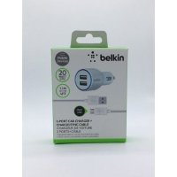 Автомобильное ЗУ  для телефонов"Belkin"Кабель Micro USB