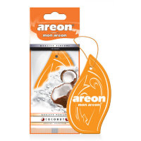 Ароматизатор AREON бумажный MON AREON Coconut /уп-10/