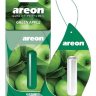 Ароматизатор подвесной гель Areon LIQUID капсула 5ml Green Apple (Зеленое Яблоко) 24шт.