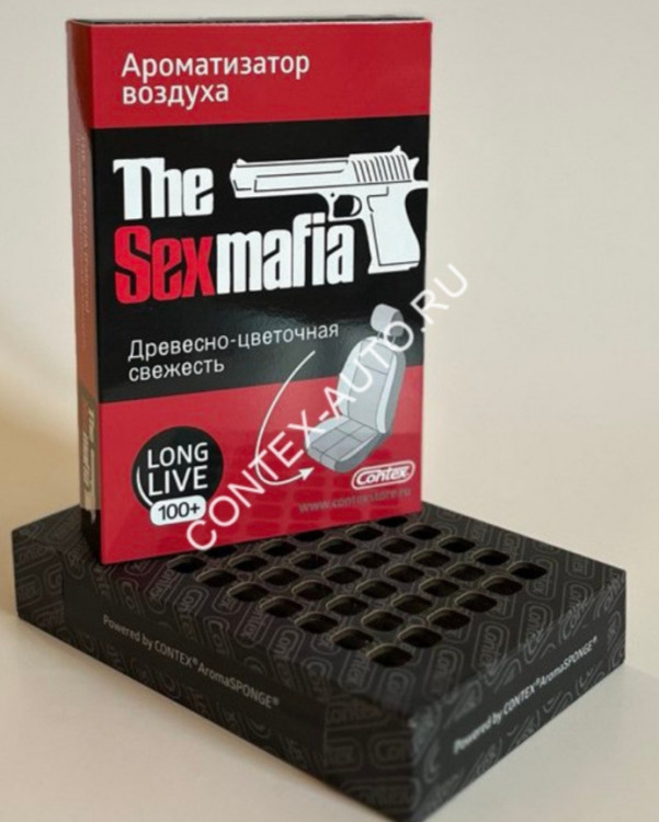 Ароматизатор под сиденье CONTEX Aroma SPONGE SEX MAFIA